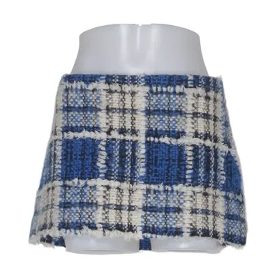 Nederdel (Blå, Hvid, Sort) fra Parosh Akryl, Mohair, Polyester, Uld
