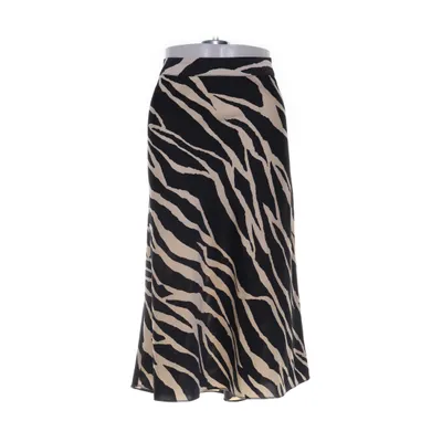 Kjol (Svart, Flerfärgad) från H&M Modern Classic Polyester, Elastan
