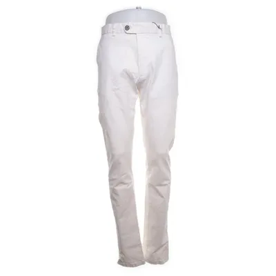 Suit pants (White) from John Henric Cotton, Elastane, Polyester
