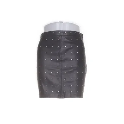 Nederdel (Sort) fra Zara Basic Polyurethan