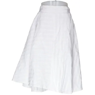 Jupe (Blanc) de Oliver Bonas Coton, Polyester, Viscose
