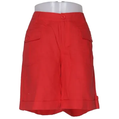 Short (Rouge) de Alba Moda Coton, Lin