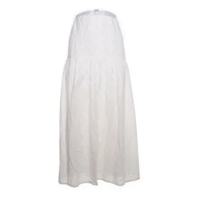 Maxi rok (Wit) van Design by kappAhl Katoen