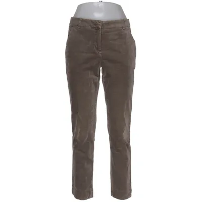 Corduroy broek (Bruin) van Peserico Katoen, Elastaan