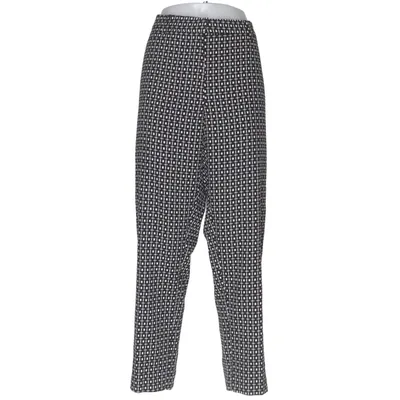 Bukser (Sort, Hvid) fra Bonprix Collection Polyester, Viscose