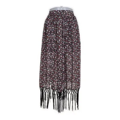 Långkjol (Svart, Flerfärgad) från Glamorous Polyester