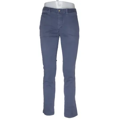 Chinos (Blue) from Morris Cotton, Elastane