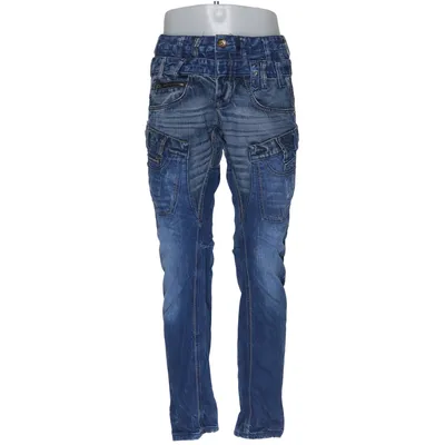 Spijkerbroek (Blauw) van Cipo & Baxx Katoen