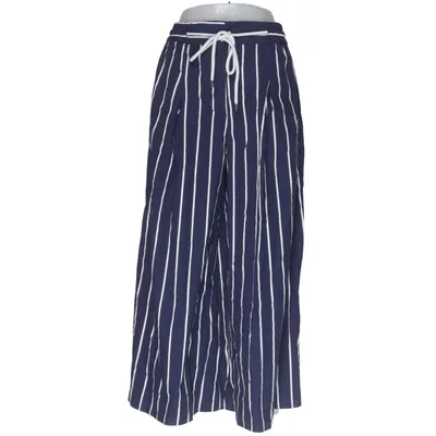 Pantalon patte d'éléphant (Bleu, Blanc) de Gioya Co Coton