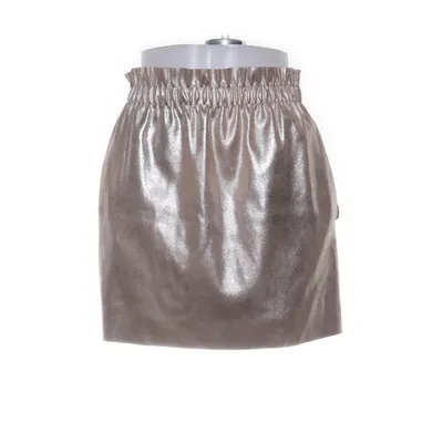 Kjol (Silverfärgad) från Zara Knit Polyuretan