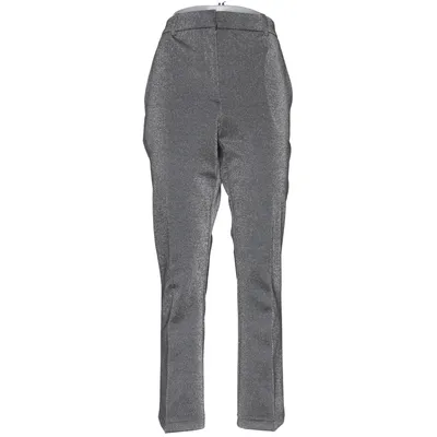 Byxor (Grå) från H&M Elastan, Metallfiber, Polyester, Viskos