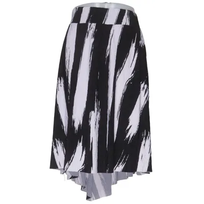 Skirt (Black, White) from Cellbes Woman Elastane, Polyester