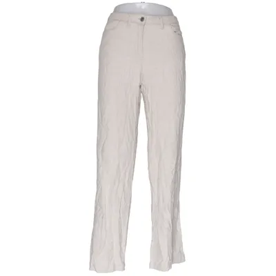 Pants (Beige) from Weekday Linen, Viscose