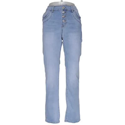 Jean (Bleu) de Karostar Coton, Élasthane, Polyester
