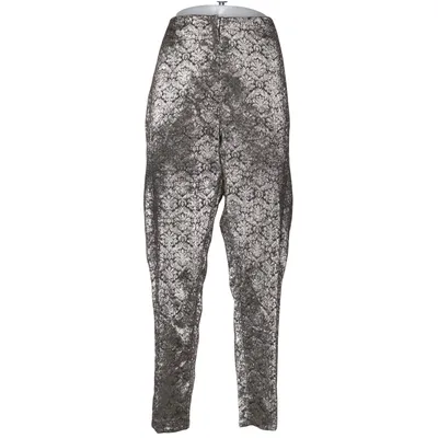 Broek (Zwart, Zilver, Meerkleurig) van DAY Birger et Mikkelsen Elastaan, Metallvezel, Polyester