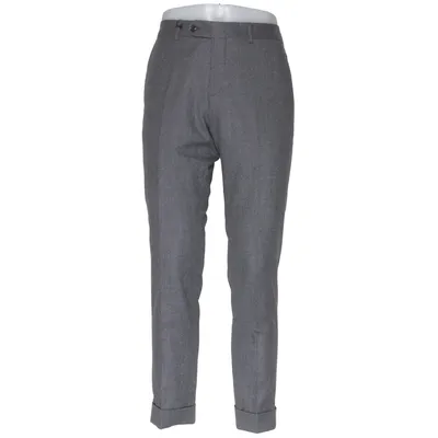 Jakkesætsbukser (Fred Plain Flannel Suit Trouser) fra Morris Heritage Acetat, Uld
