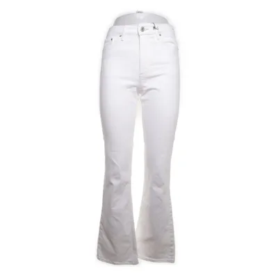 Jeans (Vit) från Bootcut Bomull, Elastan