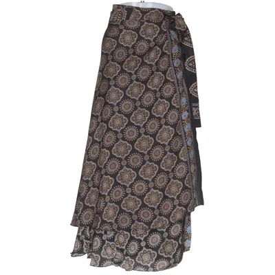 Wrap skirt (Black, Blue, Brown, Multicolored) from Guru Shop Polyester