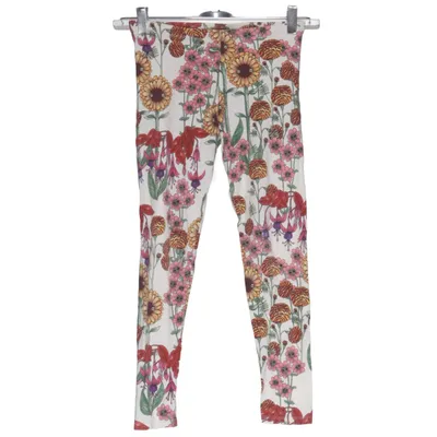 Leggings (White, Multicolored) from Mini Rodini Elastane, Organic cotton