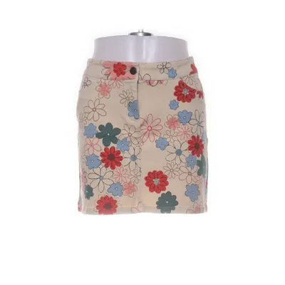 Kjol (Beige, Flerfärgad) från Kookaï Bomull, Polyuretan