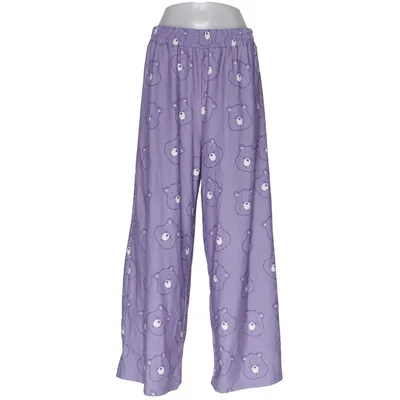 Pyjamasbukser (Lilla) fra Shein x Care Bears Elastan, Polyester