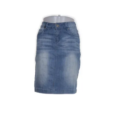 Spijkerrok (Blauw) van Onado Katoen, Elastaan, Polyester