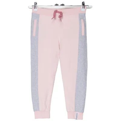 Pantalon de survêtement (Rose, Gris) de Geggamoja Élasthane, Coton biologique