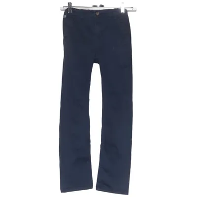 Chinos (Blue) from KappAhl Cotton, Elastane