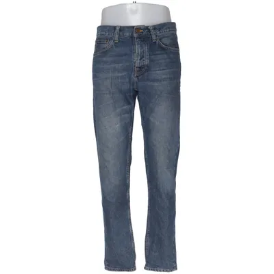 Spijkerbroek (Steady Eddie II Blue Slate) van Nudie Jeans Katoen