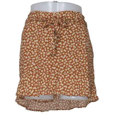 Jupe-short (Marron, Blanc, Multicolore) de Pull & Bear Viscose