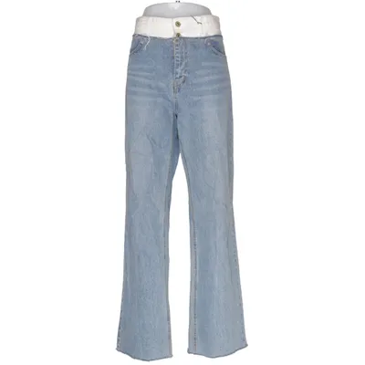 Jeans (Blue, White) from The Frankie Shop Cotton