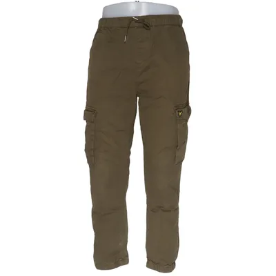 Cargobyxor (Grön) från Lyle & Scott Junior Bomull, Elastan