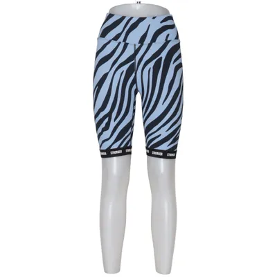 Collants de sport (Bleu, Noir) de Stronger Élasthane, Polyester recyclé