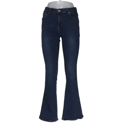 Jeans (Blå) fra Nina Carter Bomuld, Elastan, Polyester, Viscose