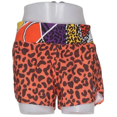 Sportshorts (Orange, Mehrfarbig) von Adidas Running Elasthan, Recyceltes Polyester
