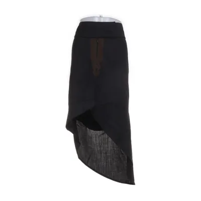 Kjol (Svart) från Plus Polyester, Ull