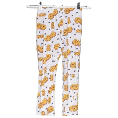 Pyjama broek (Wit, Geel, Bruin) van Contrast Katoen