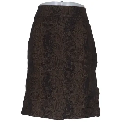 Kjol (Brun, Svart) från Biba Bomull, Elastan, Polyester, Polyuretan