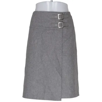 Kjol (Grå) från United Colors of Benetton Acetat, Polyamid, Viskos, Ull