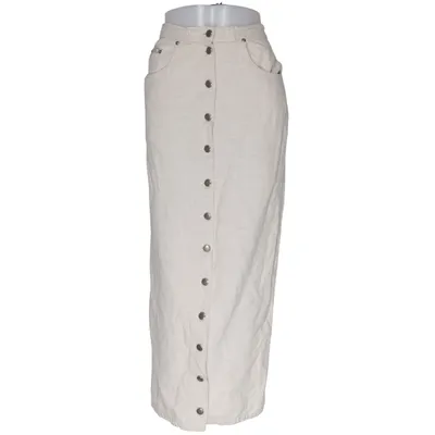 Jupe longue (Beige) de Cha Cha Coton, Lin