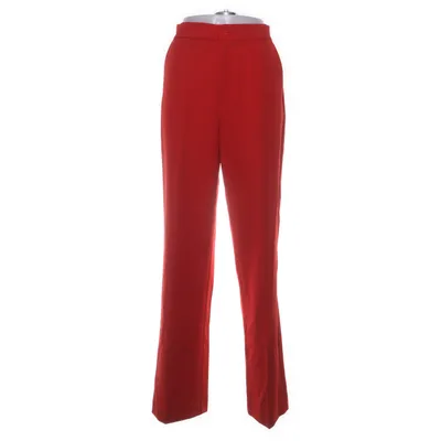 Pantalon patte d'éléphant (Rouge) de Attentif Élasthane, Polyester