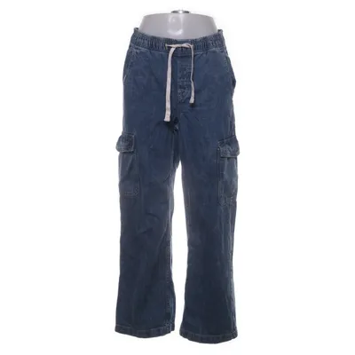 Cargo pants (HIGH RISE WIDE-LEG) from Gap Denim Cotton