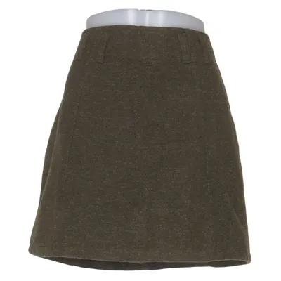 Skirt (Green) from Spell Polyester, Wool