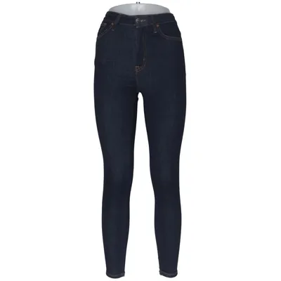 Spijkerbroek (Blauw) van Never Denim Katoen, Elastaan, Polyester