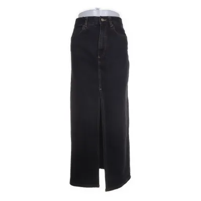 Spijkerrok (Zwart) van Zara Denim Katoen, Elastaan