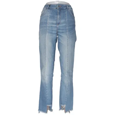 Jeans (Blå) fra Never Denim Bomuld, Elastan, Polyester