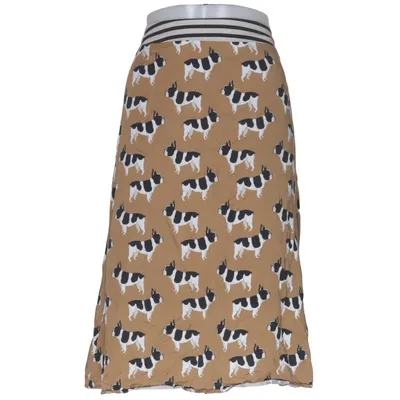 Skirt (Brown, Multicolored) from Smashed Lemon Viscose