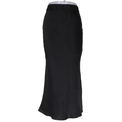 Långkjol (Svart) från H&M Modern Classic Silke