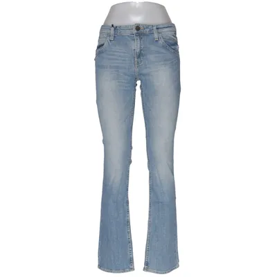 Jeans (Blå) från Lee Bomull, Elastan