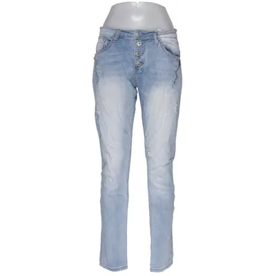 Jeans (Blue) from Place du Jour Cotton, Elastane